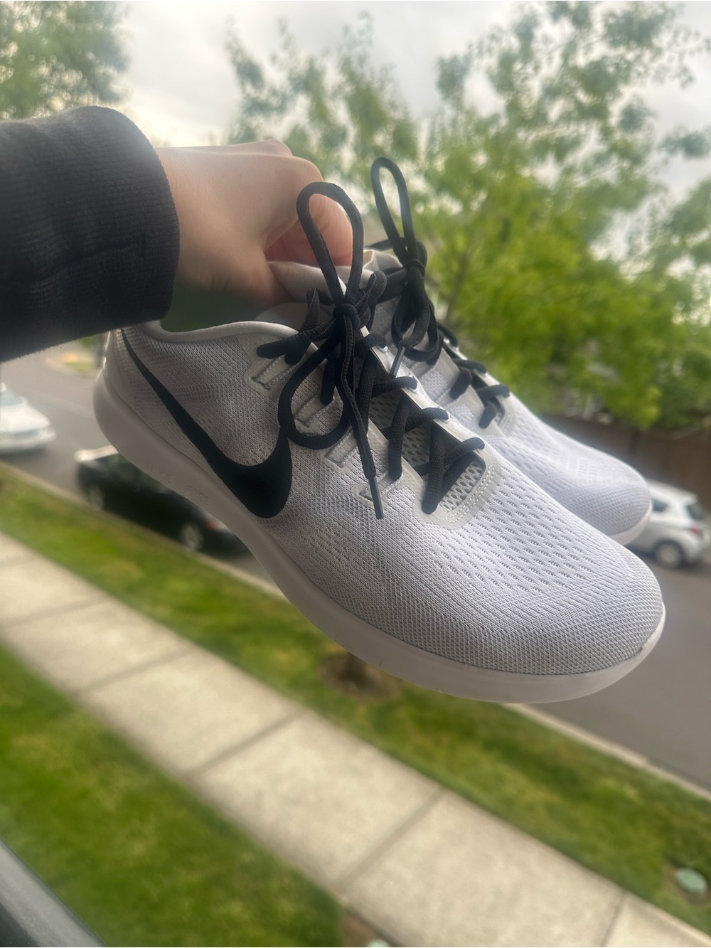 Nike Free Run Gray and Black